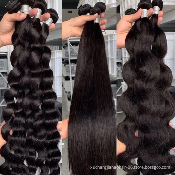 WR 30 inch bundles human hair 100%human hair bundles with frontal raw human hair weave bundles for wholesale
